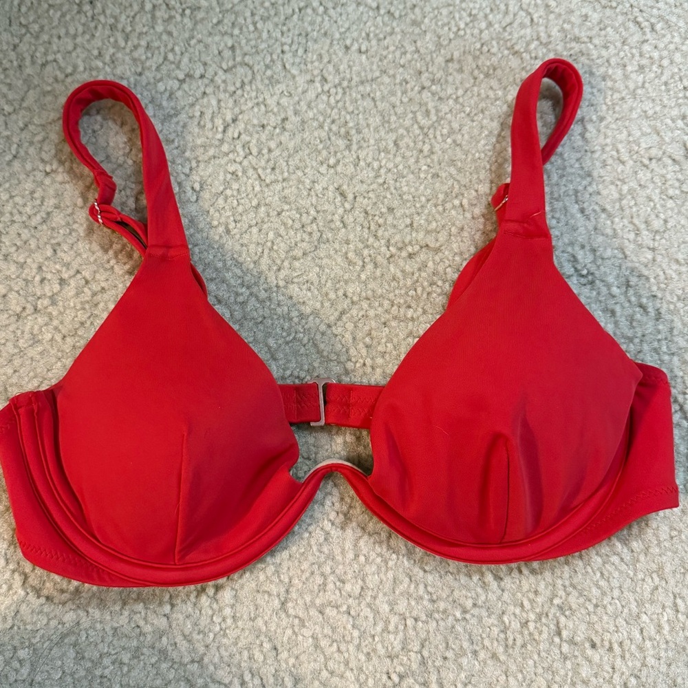 Shade & Shore Red Bikini Top